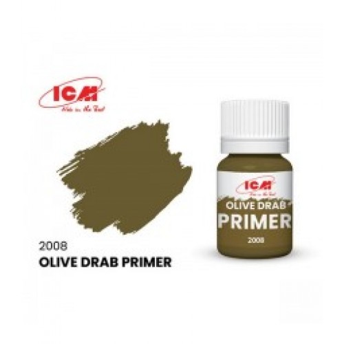 ICM Flat Acrylic Color Olive Drab 2008